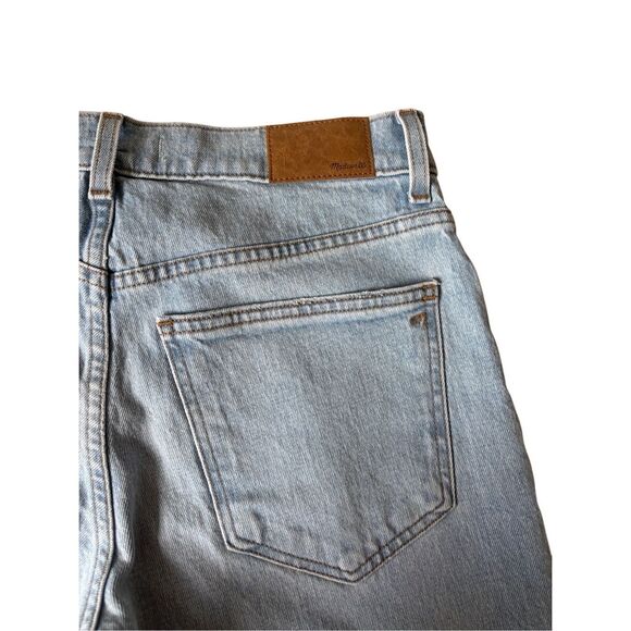 Madewell The Perfect Vintage Mid-Rise Wide-Leg Jeans Size 28 Light Blue Wash - Picture 9 of 11